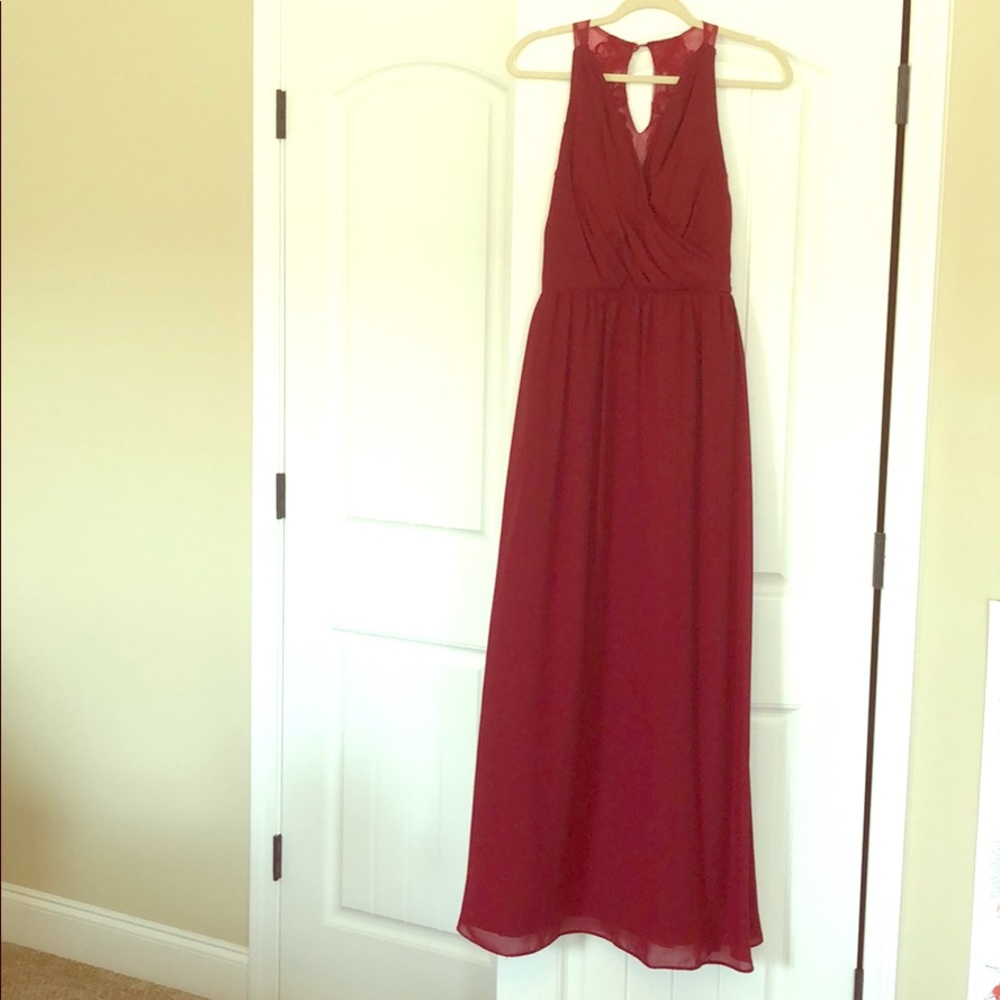 Custom bridesmaid dress